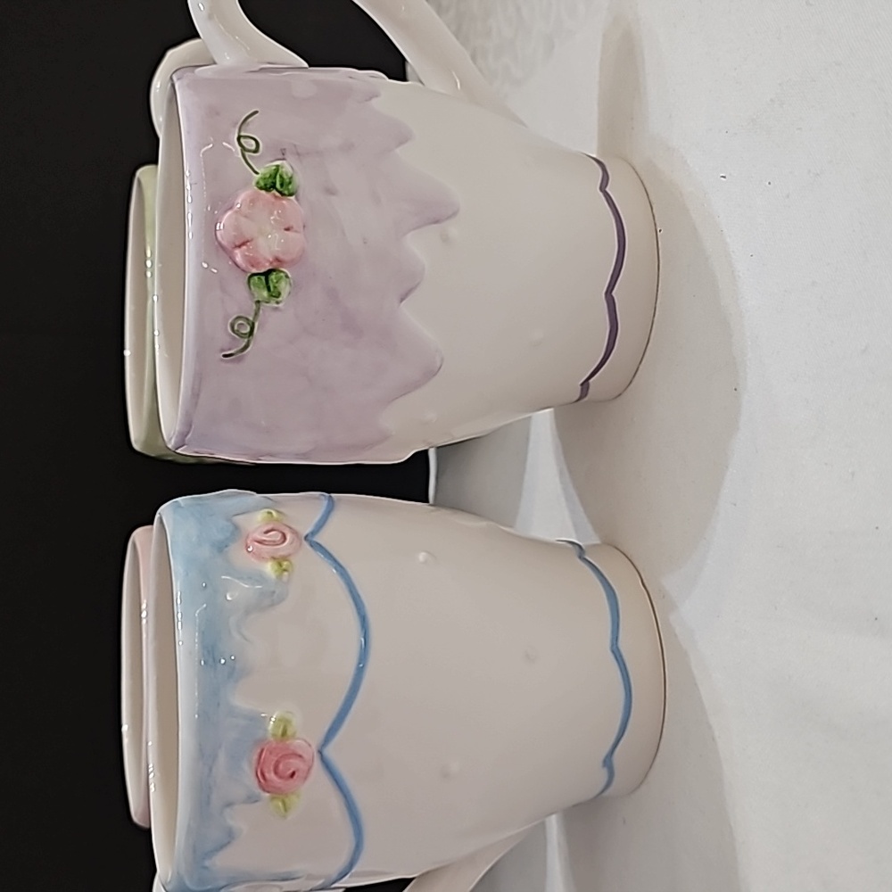 Avon Celebration Birthday Coffee Tea Mugs